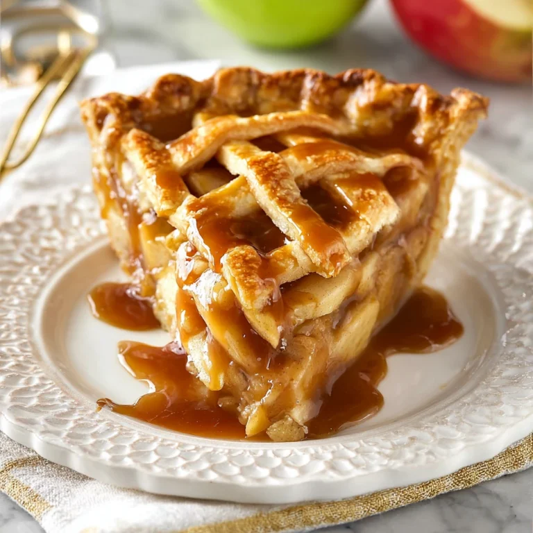 Caramel Apple Pie