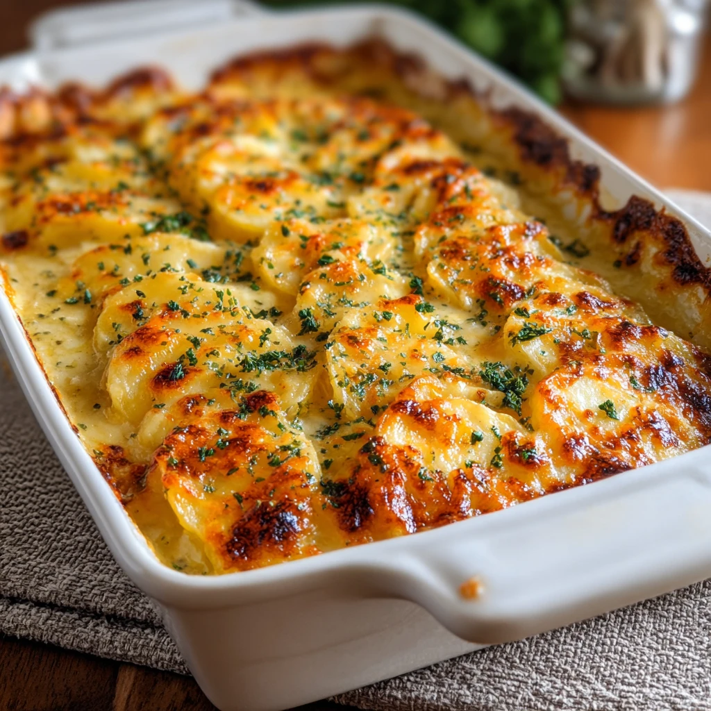 Cheesy Scalloped Potatoes