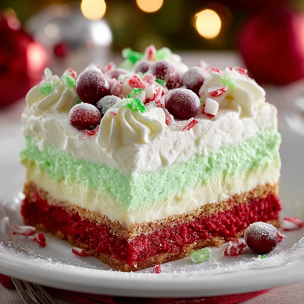 Christmas Lasagna Recipe Festive Holiday Dessert Idea