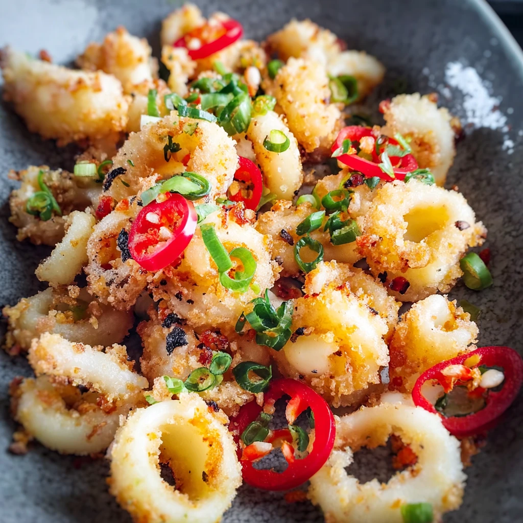 Crispy Salt Pepper Squid Homemade Delight Youll Love