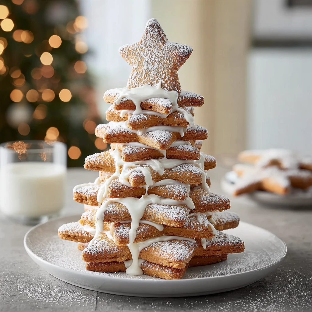 Gingerbread Star Trees Craft Perfect Holiday Treats Together