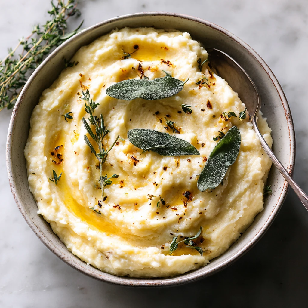 Indulge Brown Butter Mashed Cauliflower Delight