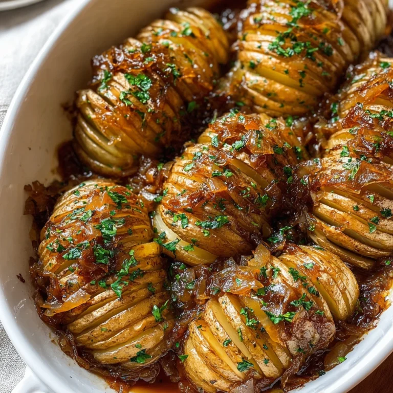 Irresistible Brown Butter Hasselback Potatoes Recipe