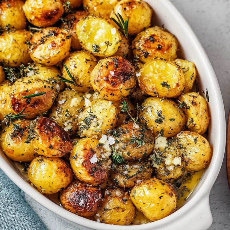 Irresistible Herb Butter Roasted Baby Potatoes Recipe