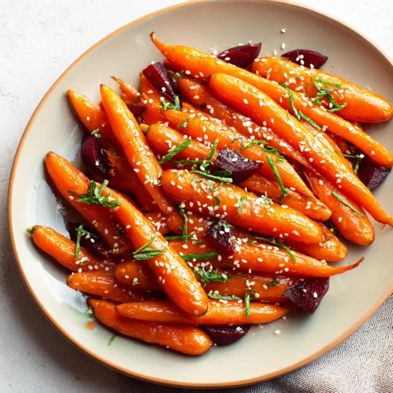 Irresistible Miso Glazed Carrots Sesame Seeds Recipe