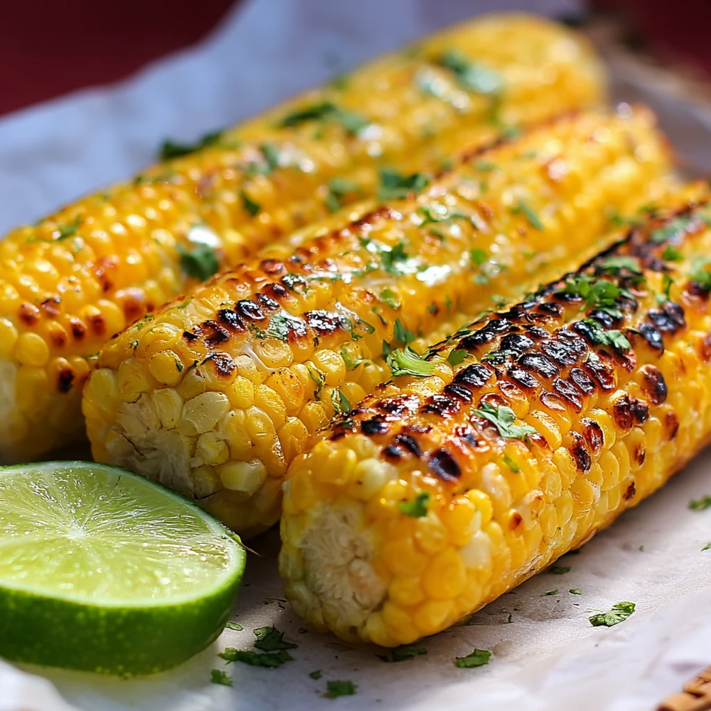 Irresistible Roasted Sweet Corn Lime Butter Recipe