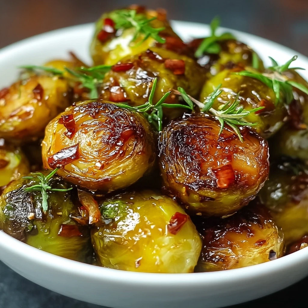 Irresistible Spicy Maple Brussels Sprouts Recipe Try