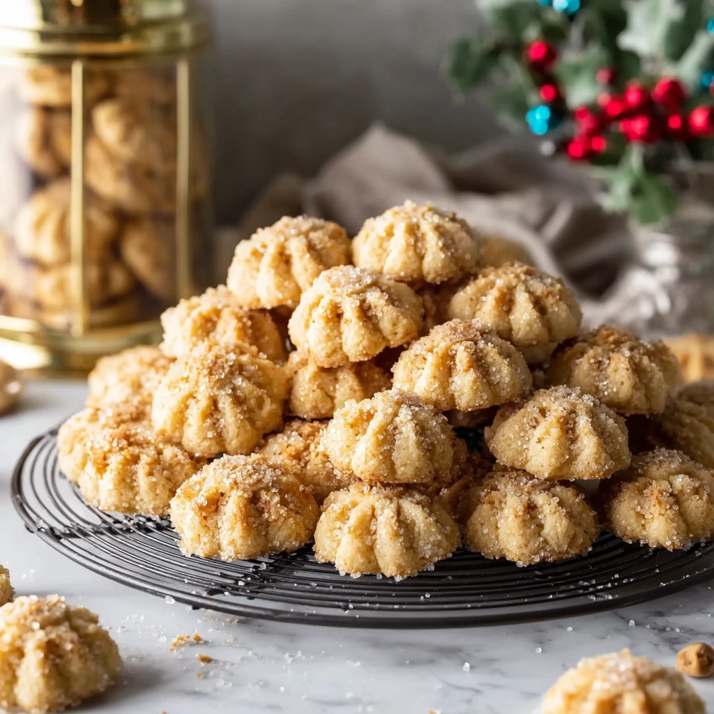 Peanut Butter Spritz Cookies That Melt Your Mouth