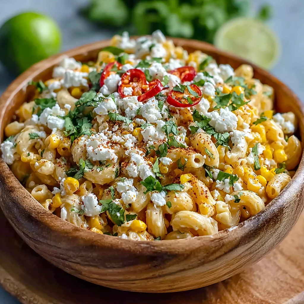 Perfect Mexican Street Corn Pasta Salad Recipe