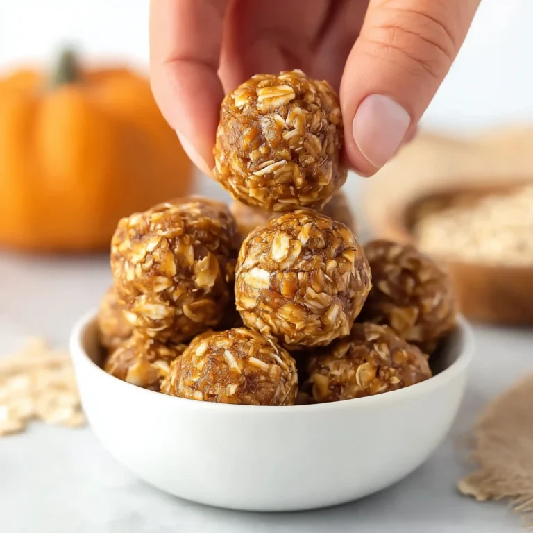 Pumpkin Energy Balls Delicious Nobake Snack Boost