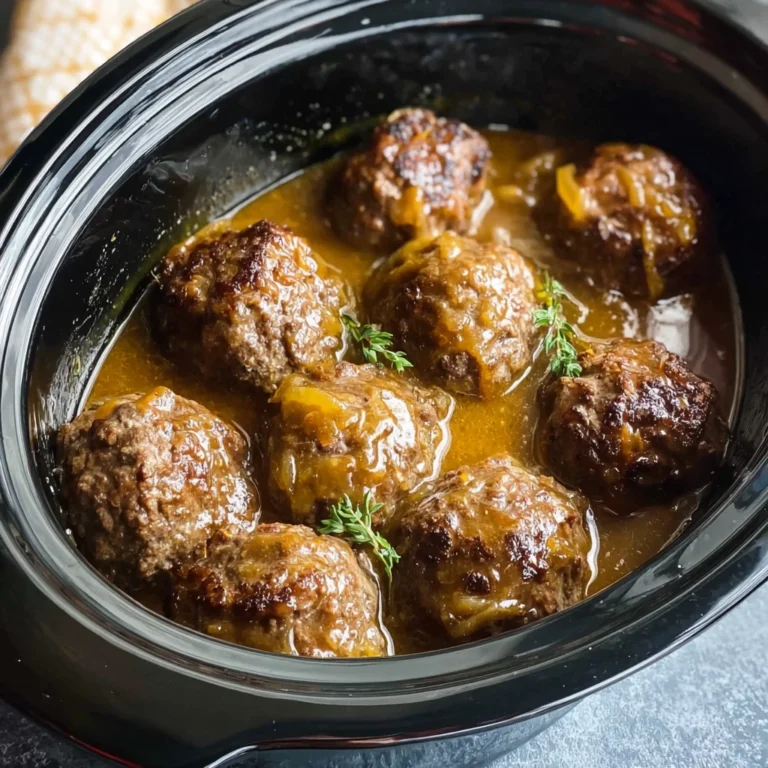 Slow Cooker Salisbury Steak