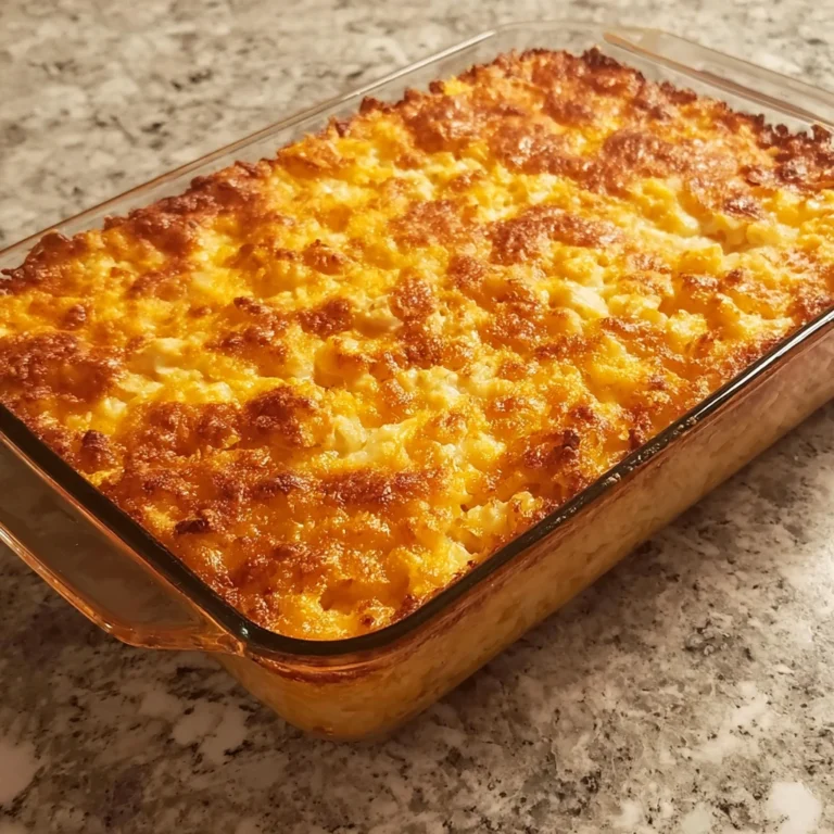 Warm Holiday Table Cheesy Funeral Potatoes