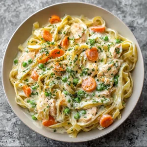 5 Simple Steps: Make-Ahead Chicken & Veggie Alfredo