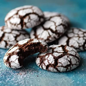 Best Chocolate Crinkle Cookies
