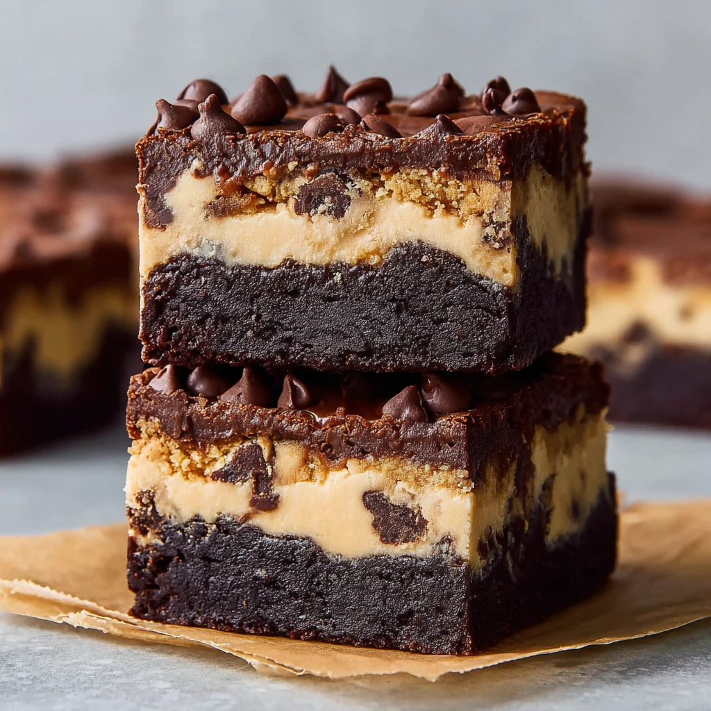 Cookie Dough Brownies