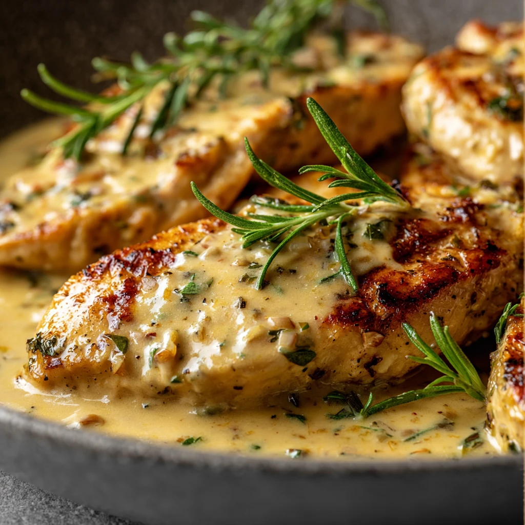 Creamy Rosemary Chicken Tenders