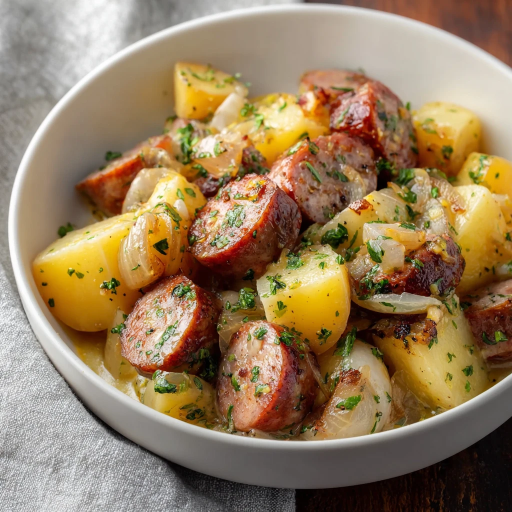 Crockpot Sausage & Potatoes