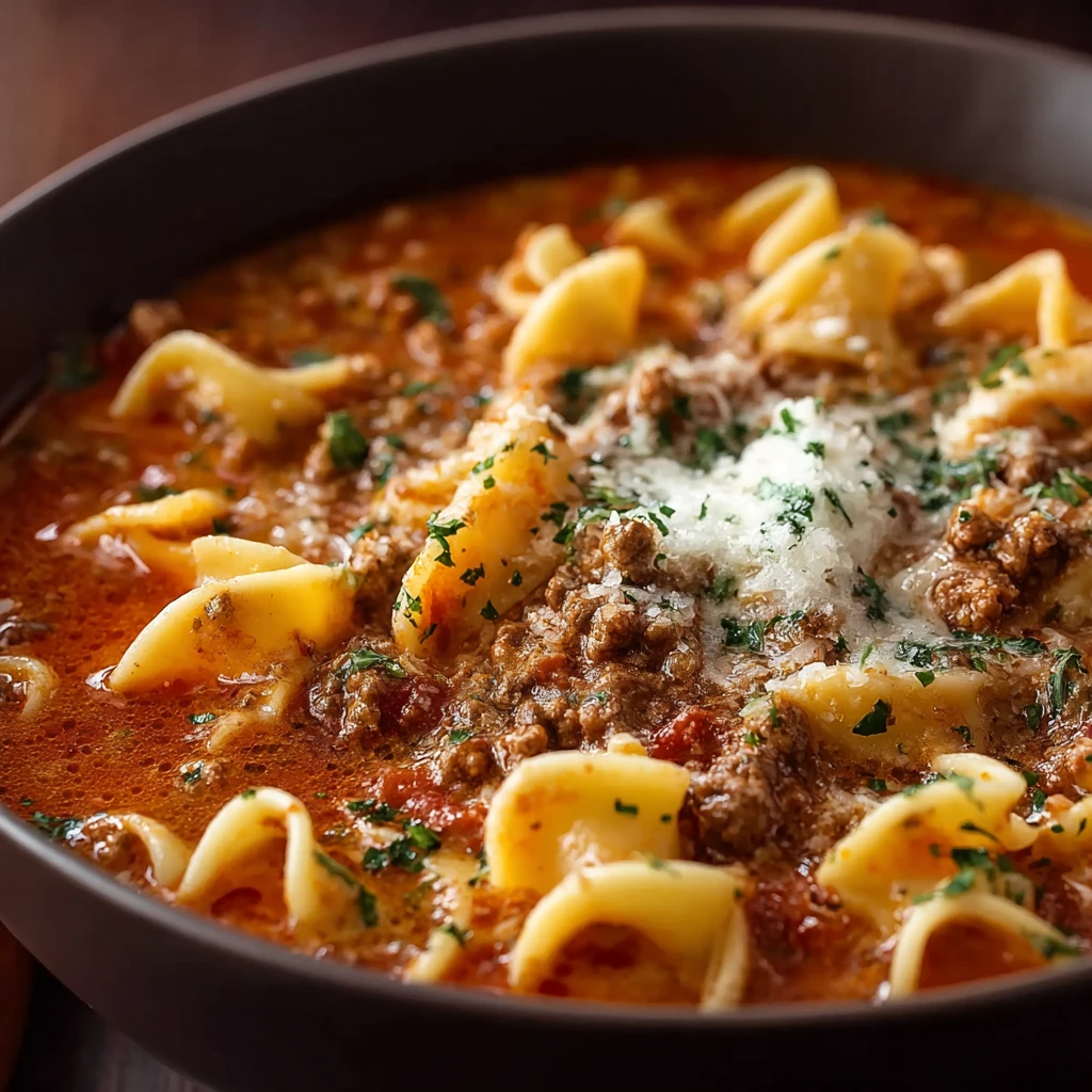 Easy Lasagna Soup Recipe Slow Cooker Homemade Lasagna Soup With Ricotta Vegan Lasagna Soup Recipe Gluten-free Best Italian...