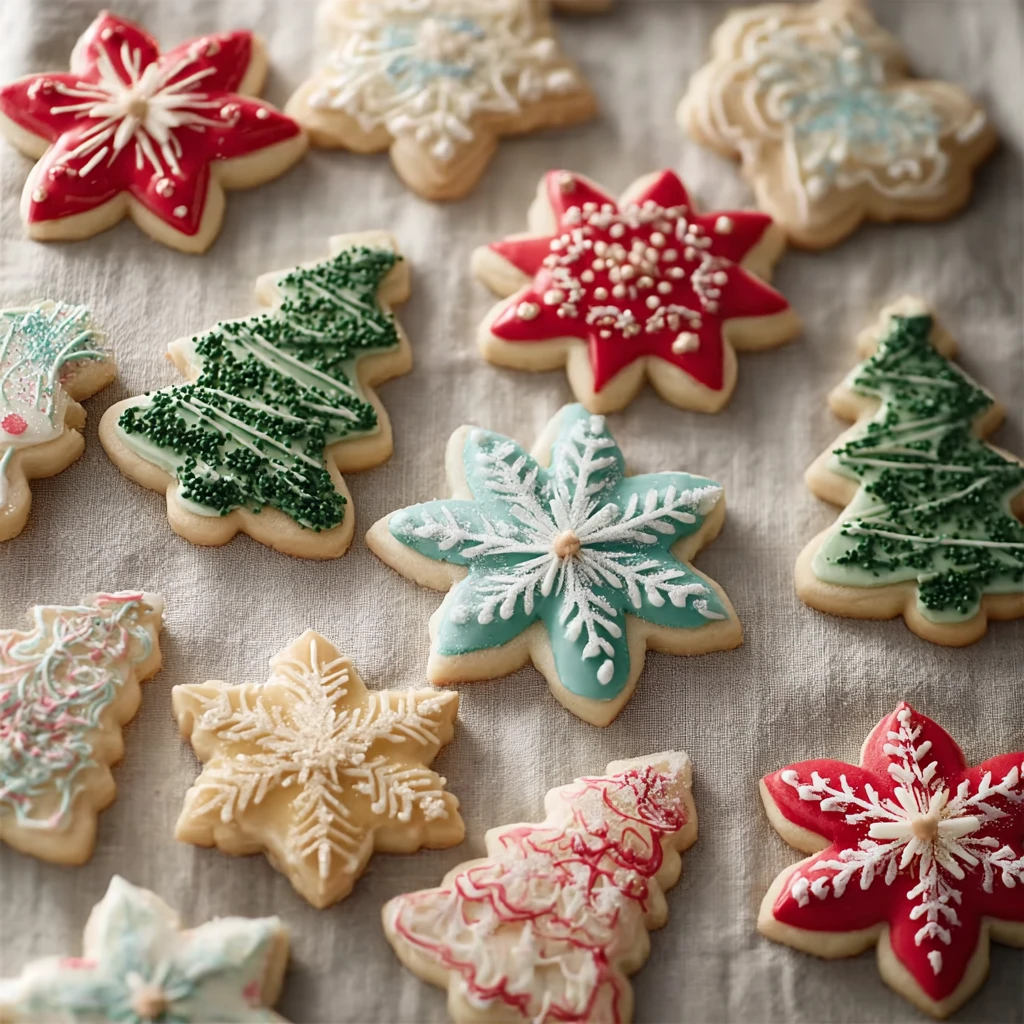Holiday-Themed Decorated Sugar Cookies Recipe Guide