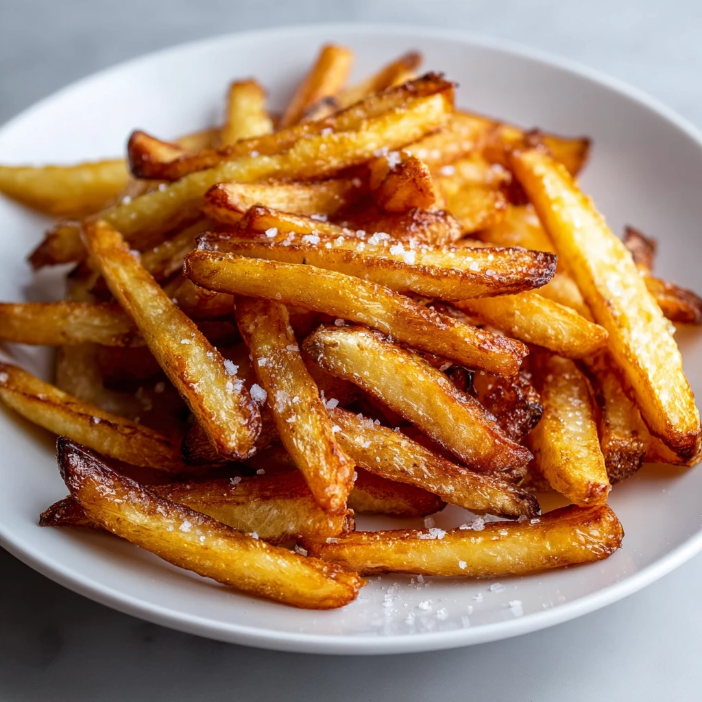 Homemade air fryer fries