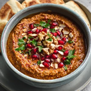 Irresistible Roasted Red Pepper and Walnut Dip to Wow Friends