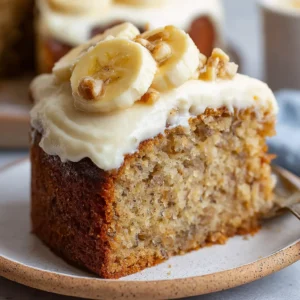 The Moistest Banana Cake with Cream Cheese Frosting — Better Than Banana Bread