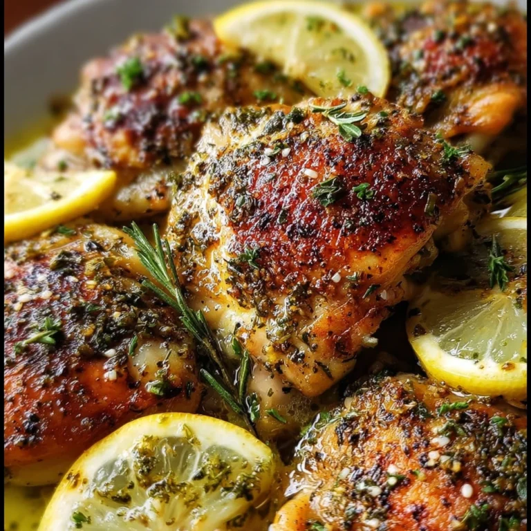 30min Lemon Garlic Butter Chicken Thighs Recipe