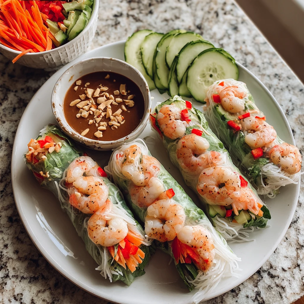 Spring Rolls Meal Prep Steps Deliciousness