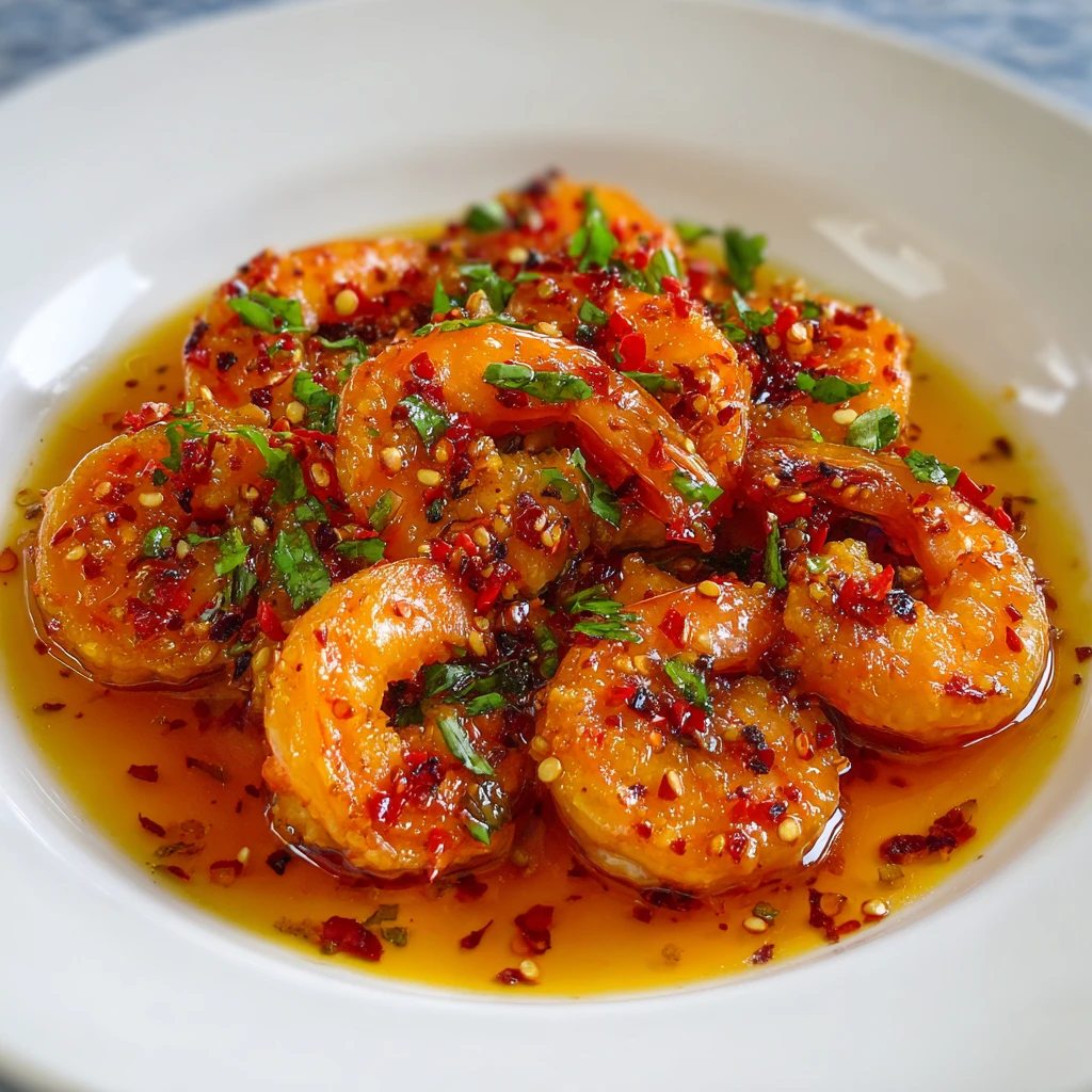Sweet’n spicy shrimps