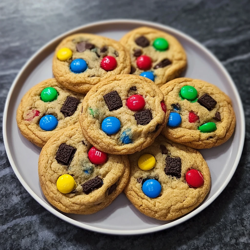 Valentine’s Day Oreo M&Ms Cookies: Love at First Bite