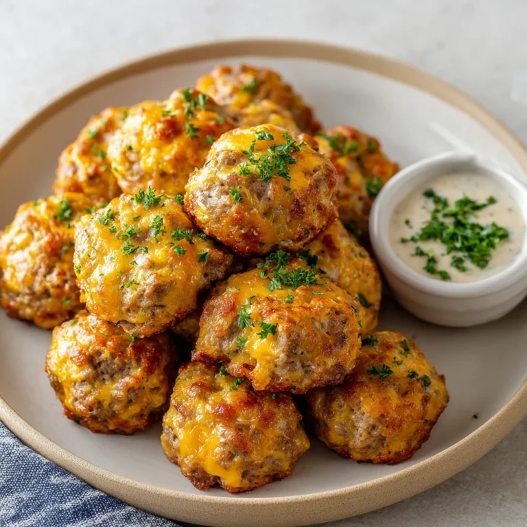 Bisquick Sausage Balls Ingredients