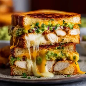 Chicken Avocado Melt Sandwich