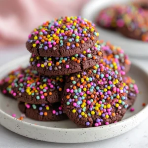 Chocolate Kiss Brownie Cookies
