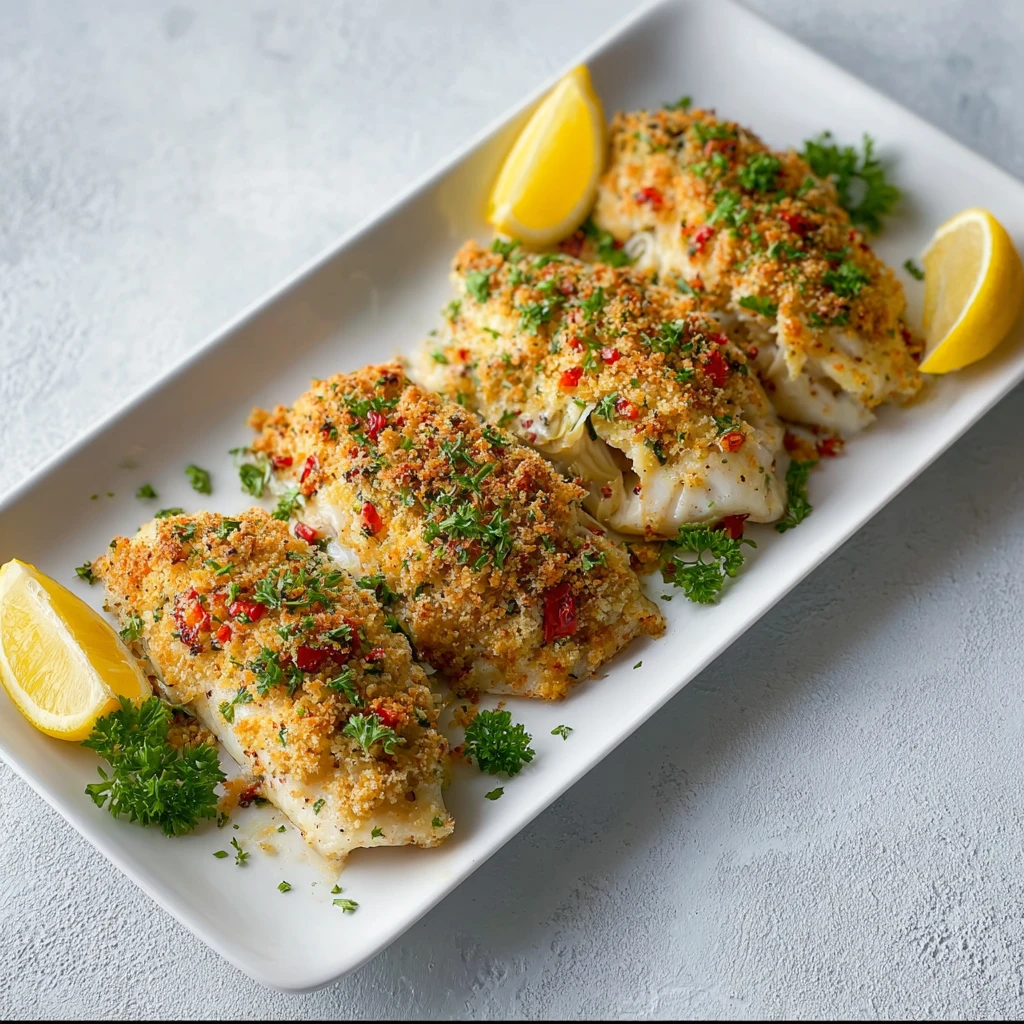 Crab Stuffed Flounder