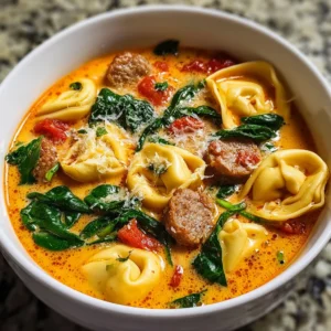 Creamy Tortellini Soup