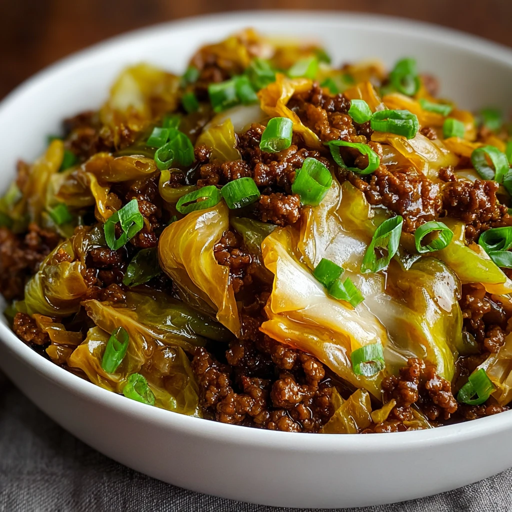 Discover Flavorful Low Carb Mongolian Ground Beef Cabbage