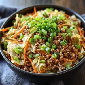 Discover the Joy of Cooking Egg Roll in a Bowl in 30 Minutes!