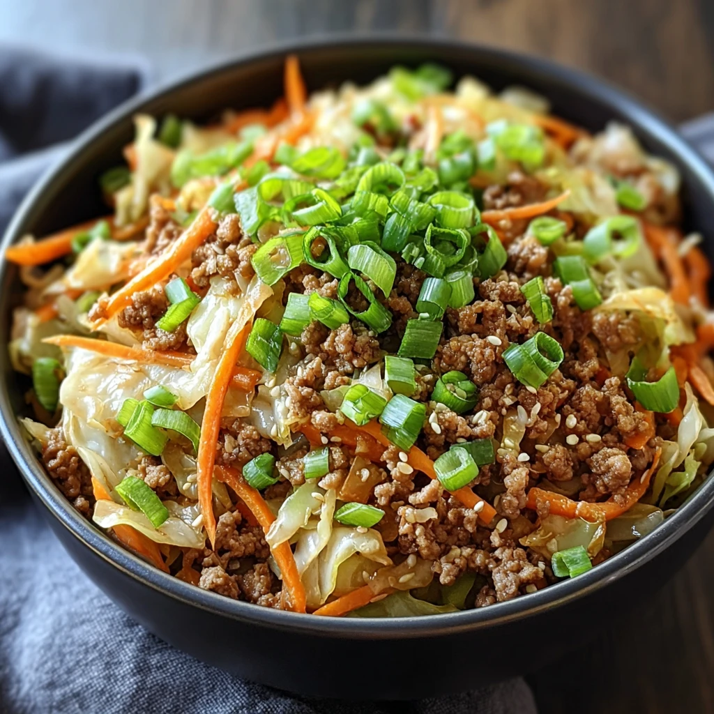 Discover Joy Cooking Egg Roll Bowl Minutes