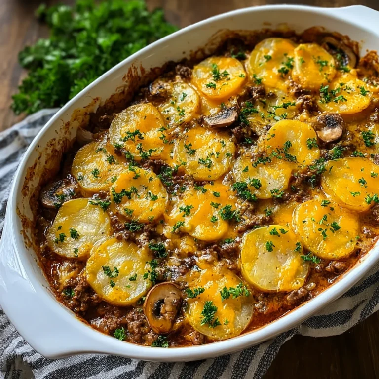 Experience Comfort Hamburger Potato Casserole Tonight