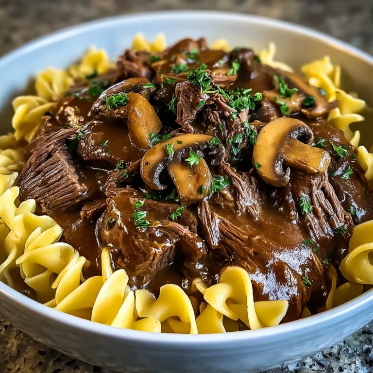 Experience Comfort Crockpot Beef Noodles Tonight