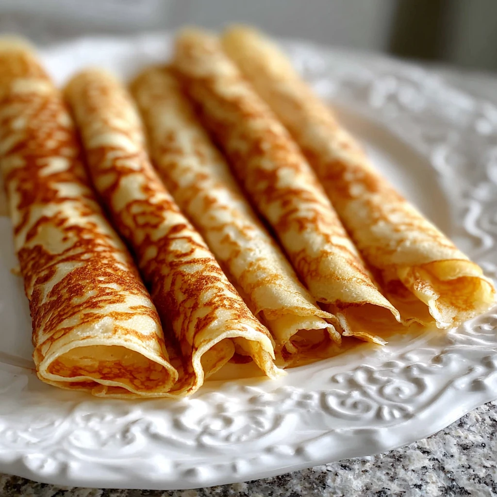 High Protein Oatmeal Crepes