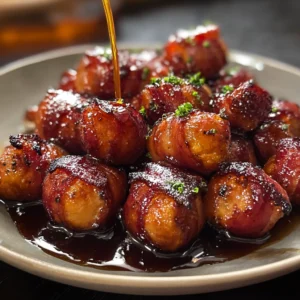 Indulge in Sticky Honey BBQ Bacon Bombs for Your Next Party!