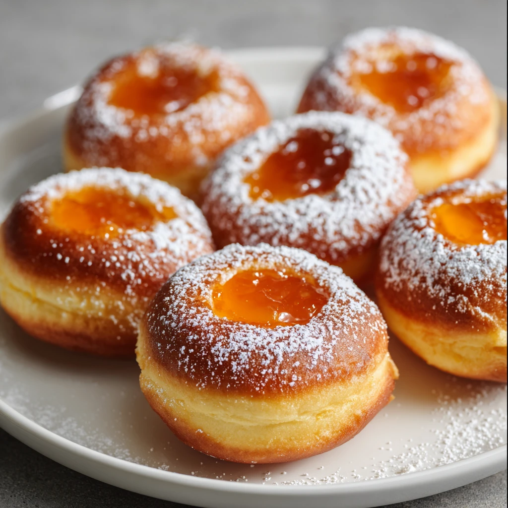 Leche Flan Doughnuts