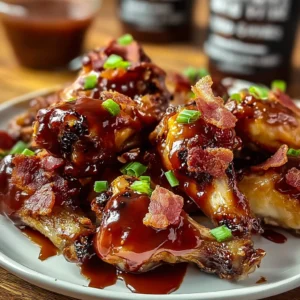 BBQ Bacon Ranch Chicken Wings