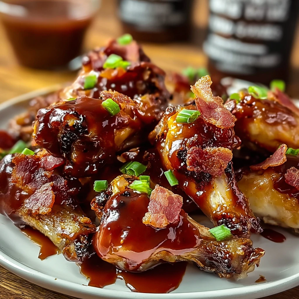 Make Irresistible Bbq Bacon Ranch Chicken Wings Home