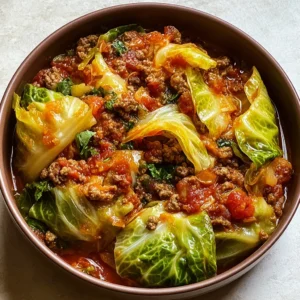 Make Slow Cooker Unstuffed Cabbage Rolls for a Cozy Dinner Tonight