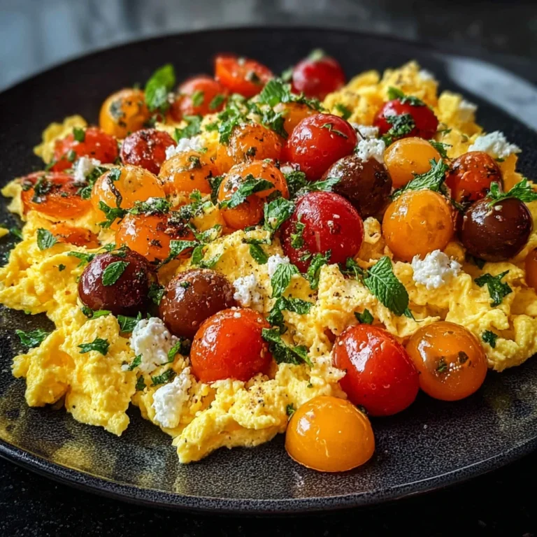 Mediterranean Scrambled Eggs