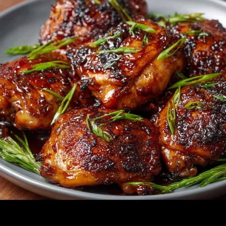 Miso Chicken Thighs