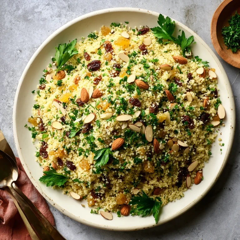 Moroccan Couscous Pilaf