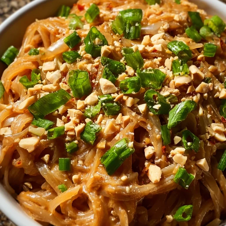 Peanut Sauce Rice Noodles